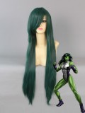 She-hulk Deep Green Superhero Cosplay Wig