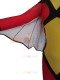 Rojo & Amarillo Traje de Spandex de Spider-Woman de Superhéroe  