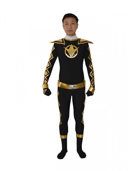 Abareblack Black Ranger Abaranger Power Ranger Costume
