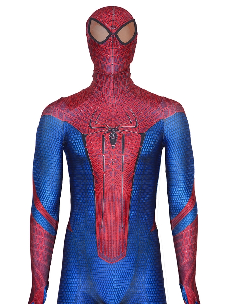 El asombroso disfraz de Spider-Man con pintura Puff