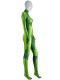 Samus Zero Costume Green Color 3D Printed Girl Cosplay Suit