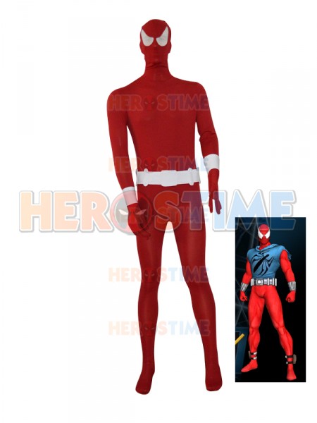 2015 Scarlet Spider Red Spider-man Superhero Costume