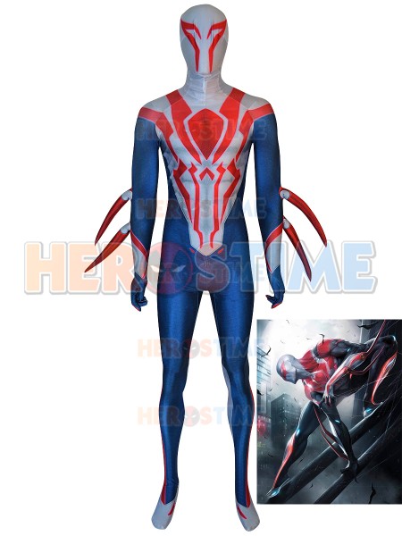 All New Spider-man 2099 Suit Spider-Man PS4 Games Costume