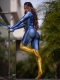 Traje de Adriana Soria AKA Spider Queen Disfraz de Cosplay sin máscara