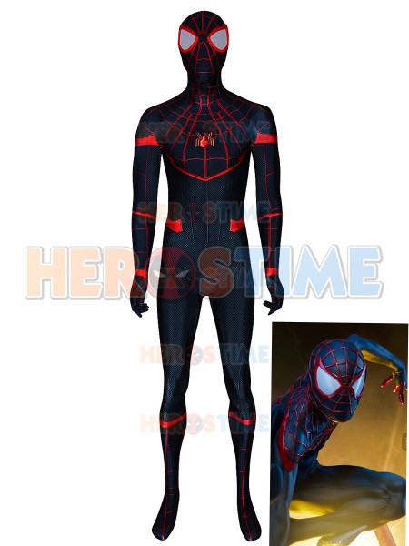 Homecoming Miles Morales MCU Spiderman Cosplay Costume