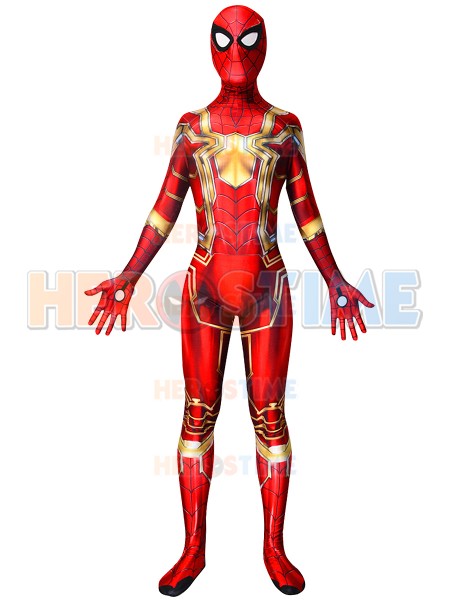 Traje de Spider-Man MCU   Traje Rojo Doradode de Iron Spider