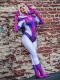 Traje de Spider de Gwen Stacy  la Versión Brillante  Disfraz de Superhéroe sin máscara
