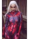 Disfraz de Cosplay de Carnage Gwen Spider Femenino  Traje de Impresión de tinte