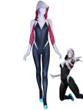 Gwen Stacy Suit Spider-Man Cosplay Printing Costume