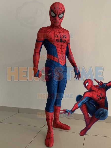 Ultimate Alliance 3 Disfraz de Spider-man para Adultos y Niños 