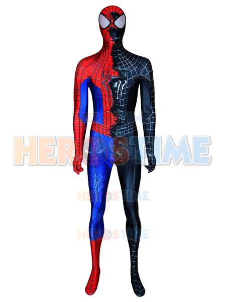 The Amazing Spider Costume Halloween Spider Suit