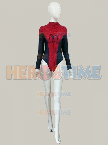 Felicia Hardy Black Cat Spider Woman Cosplay Leotard