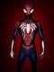 El increíble disfraz de cosplay de traje avanzado de Spider Tasm