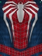 El increíble disfraz de cosplay de traje avanzado de Spider Tasm