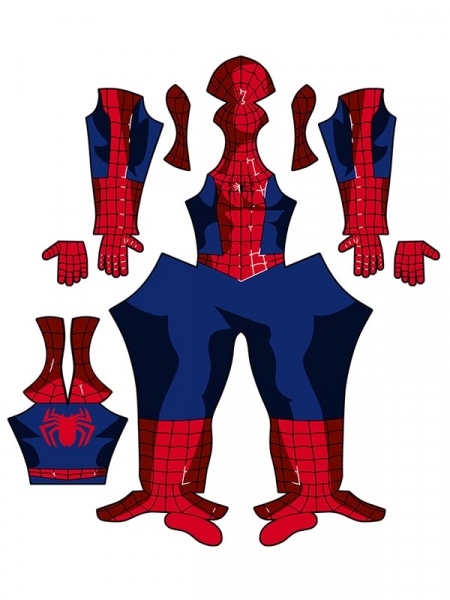El nuevo traje de araña de la serie animada