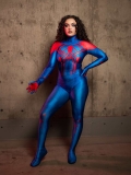 Disfraz de cosplay de Miguel Spider 2099 ATSV