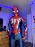 Disfraz de cosplay de araña avanzada de PS4