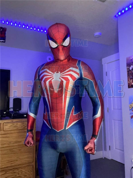 Disfraz de cosplay de araña avanzada de PS4