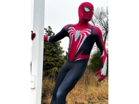 PS5 Advanced Black Suit Spider Cosplay Disfraz
