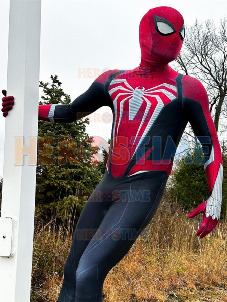 PS5 Advanced Black Suit Spider Cosplay Disfraz