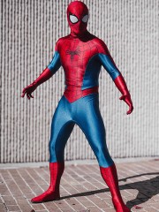 2024 Ultimate Spider Costume On Colored Fabric