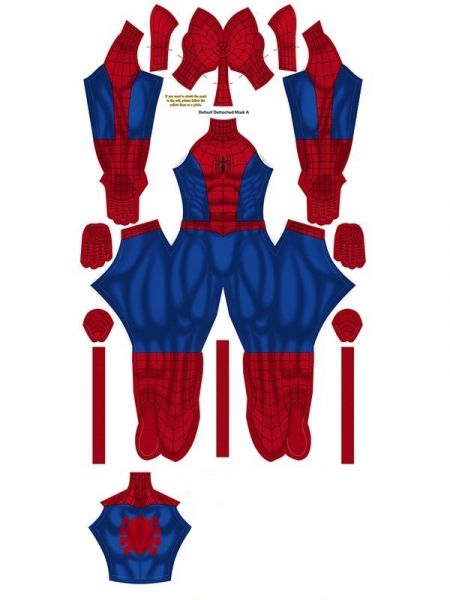 Spider TAS V2 The Amazing Spider 2 Cosplay Costume