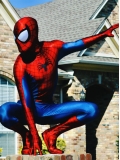 Disfraz de cosplay de Ultimate Spider con estampado a color