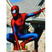 Disfraz de cosplay de Ultimate Spider con estampado a color