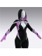 A través del disfraz de cosplay de Spider-Viever Gwen