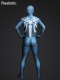 Disfraz de cosplay con estampado de Venom de Marvel Rivals