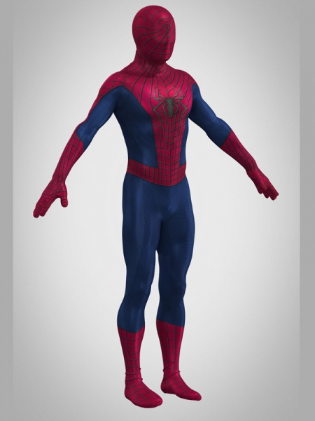 TASM2 Disfraz Clásico de Amazing Spider 2 para Cosplay 