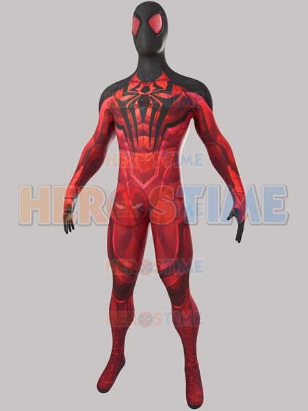 Rivals S-M Scarlet Spider Cosplay Costume