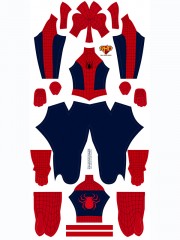 Disfraz de Spider Alex Ross para hombre, 7 piezas