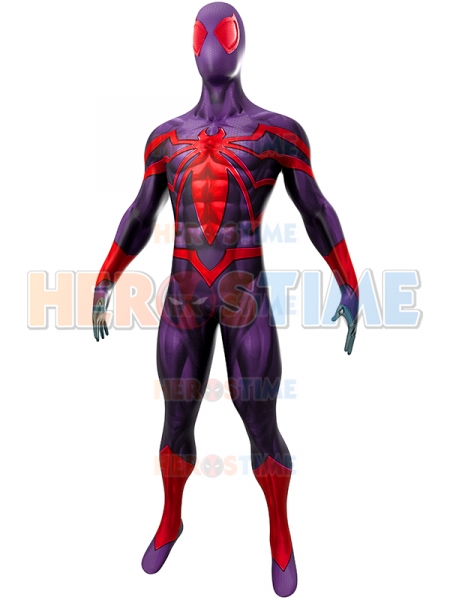 Miles Morales Spider New Vibranium Man Cosplay Suit