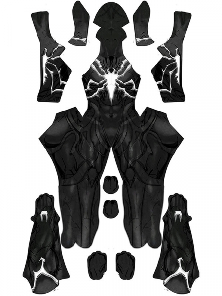 Traje de piel de Venom de Spider-2 de Rivals