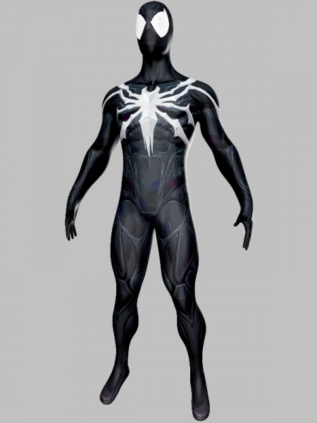 Disfraz de simbionte araña negra de Rivals