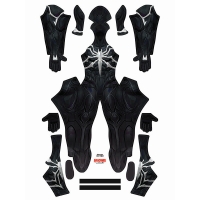 Spider Rivals Black Suit Symbiote Skin