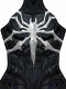 Traje de simbionte Spider Rivals de color negro