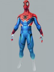 Spider Rivals Punk 2099 3D Printing Spandex Suit