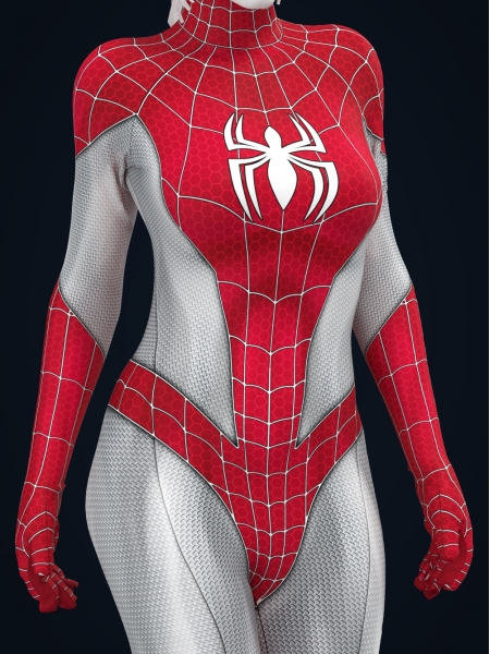 Disfraz de cosplay de Spider-Verse de Mary Jane Spinneret