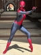 Disfraz de Tom Holland Spider-Man No Way Home con músculo femenino 