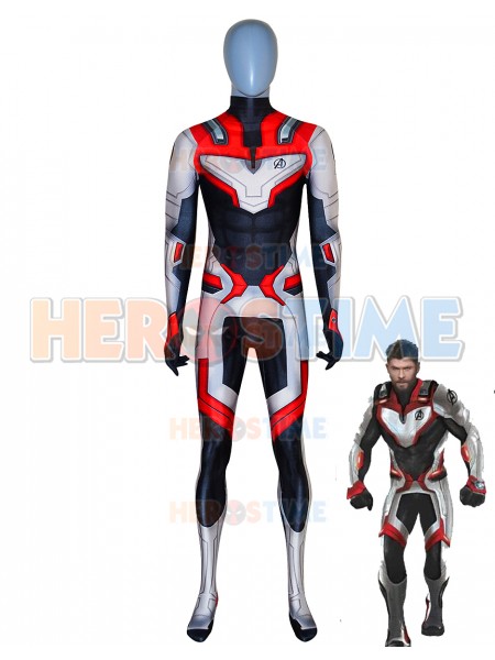 2019 Avengers: Endgame Quantum Realm Printed Cosplay Costume