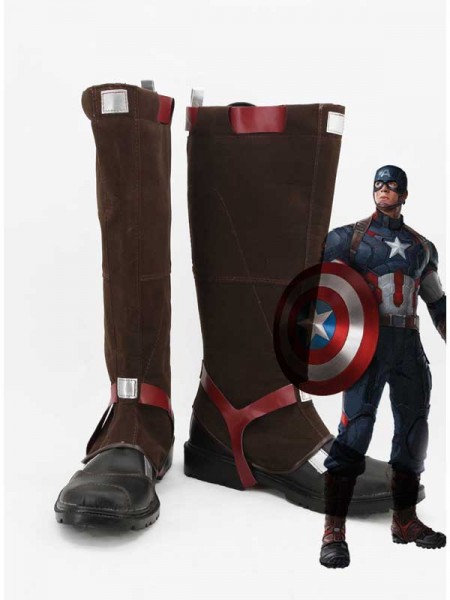 Captain America: Civil War Captain America Cosplay Boots
