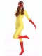 Red & Yellow Firestar Spandex Superheros Costume