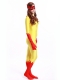 Red & Yellow Firestar Spandex Superheros Costume