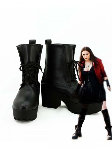 The Avengers Scarlet Witch Movie Cosplay Boots