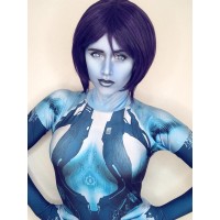 Halo  Traje de Cortana de Halo Cosplay