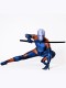 Disfraz Azul de Gray Fox de Cyborg Ninja Cosplay 