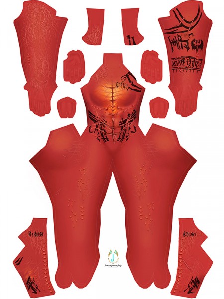 Disfraz de Karlach para Cosplay de Baldur's Gate