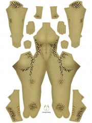 Lae'zel Baldur's gate Printing Cosplay Costume
